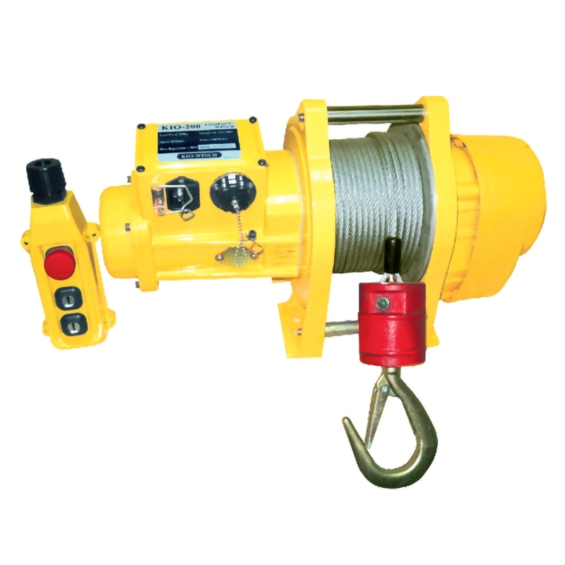 碳刷馬達吊貨捲揚機