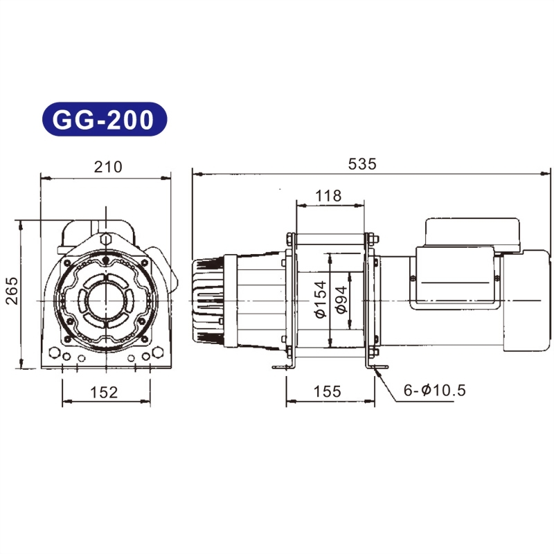 電動吊貨捲揚機