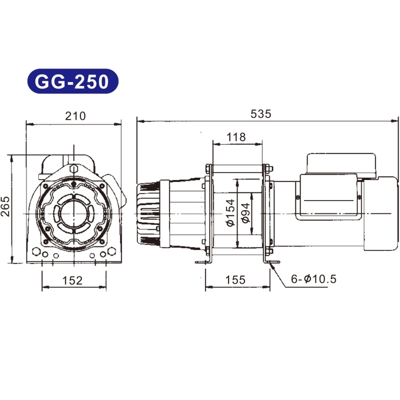 電動吊貨捲揚機