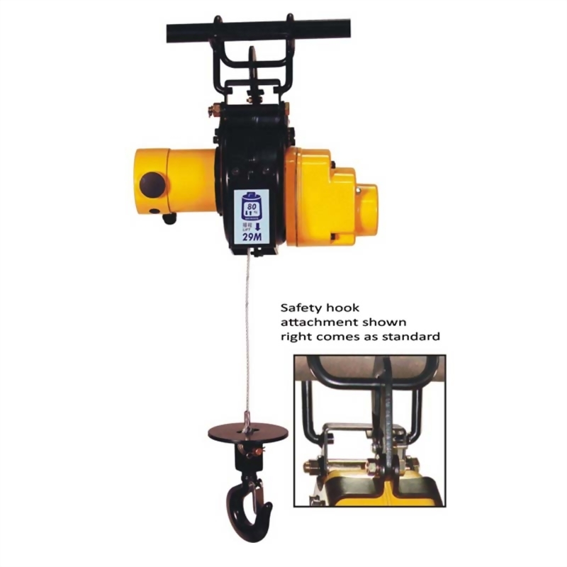 輕巧型吊掛式捲揚機(小金剛)(亞規版)