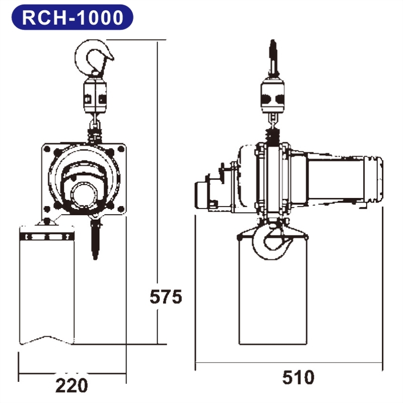 舞台用電動鍊條吊車