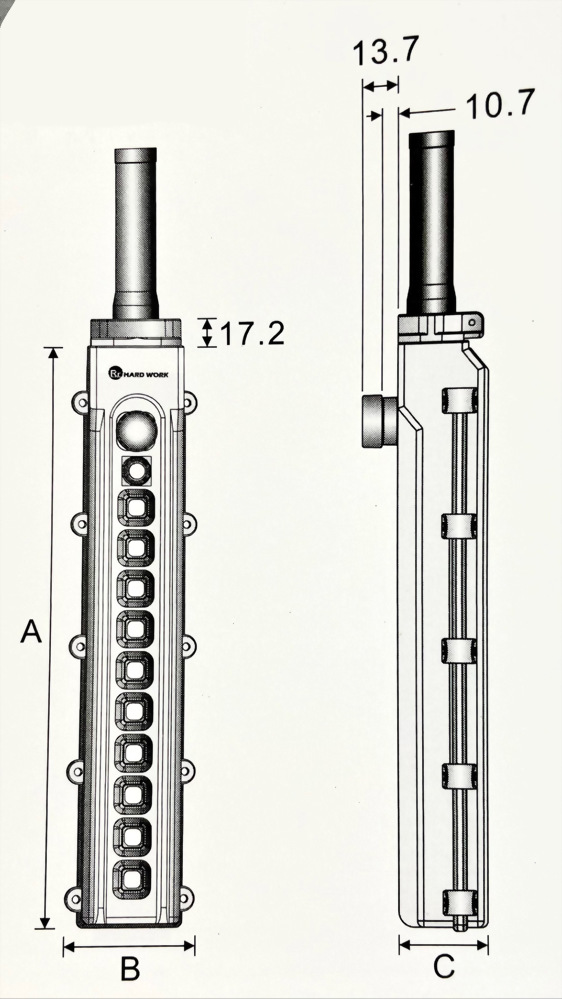 HOB間接式線控開關系列