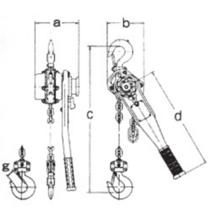 MICKNOON手搖吊車