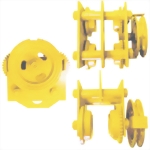 鍊條式滑車/齒輪式滑車(雙軸心型)