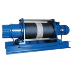 單層鋼索吊貨捲揚機