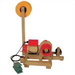 雙軸式雙速電動拉線機